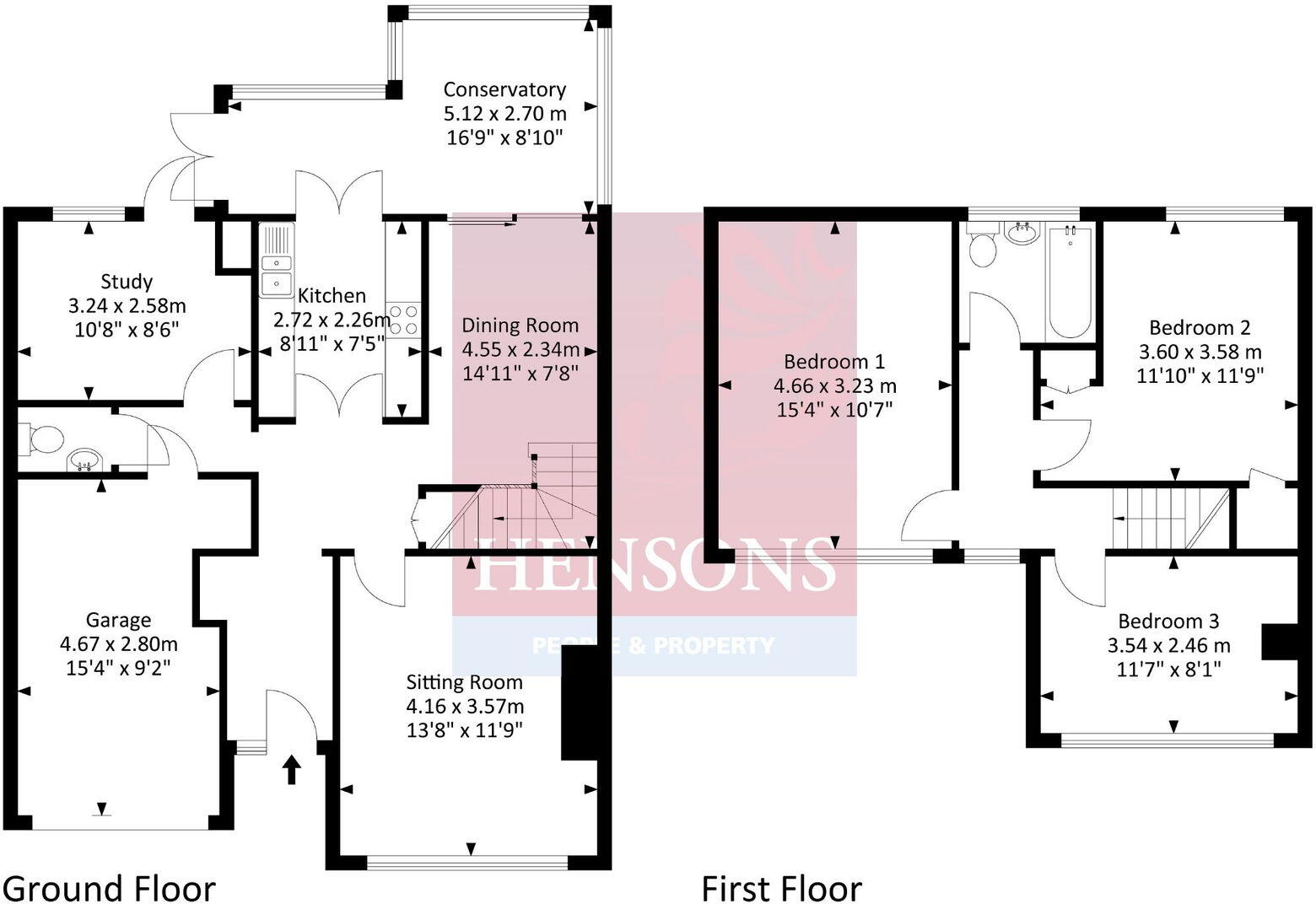 Church Hayes Close off The Perrings floorplan