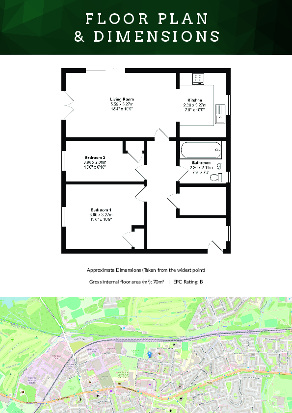 Flat 4, 1 Harewood Road, Niddrie Mains, Edinburgh, EH16 4GF floorplan