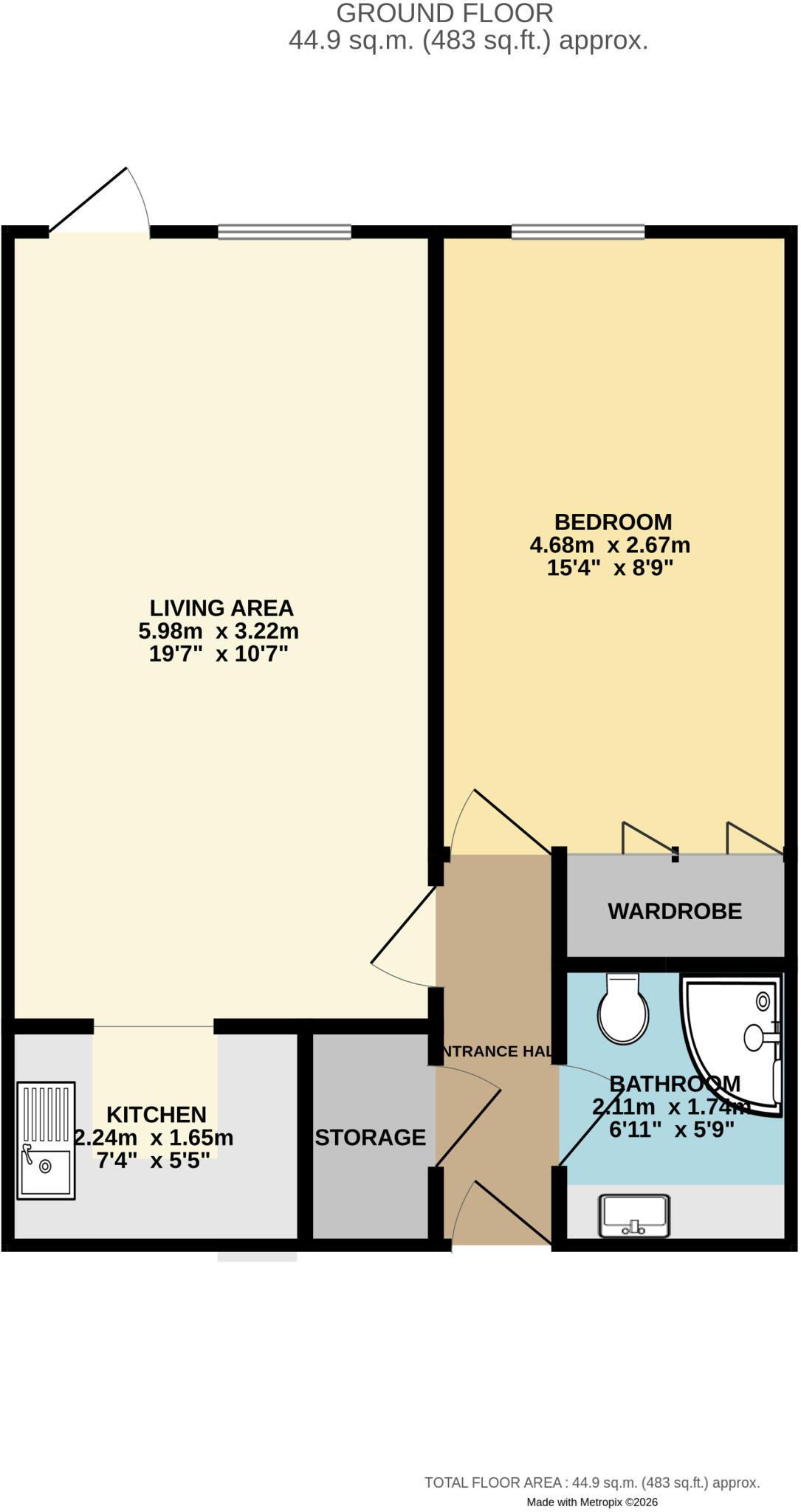 Derby Road, Heaton Moor, Stockport, SK4 floorplan