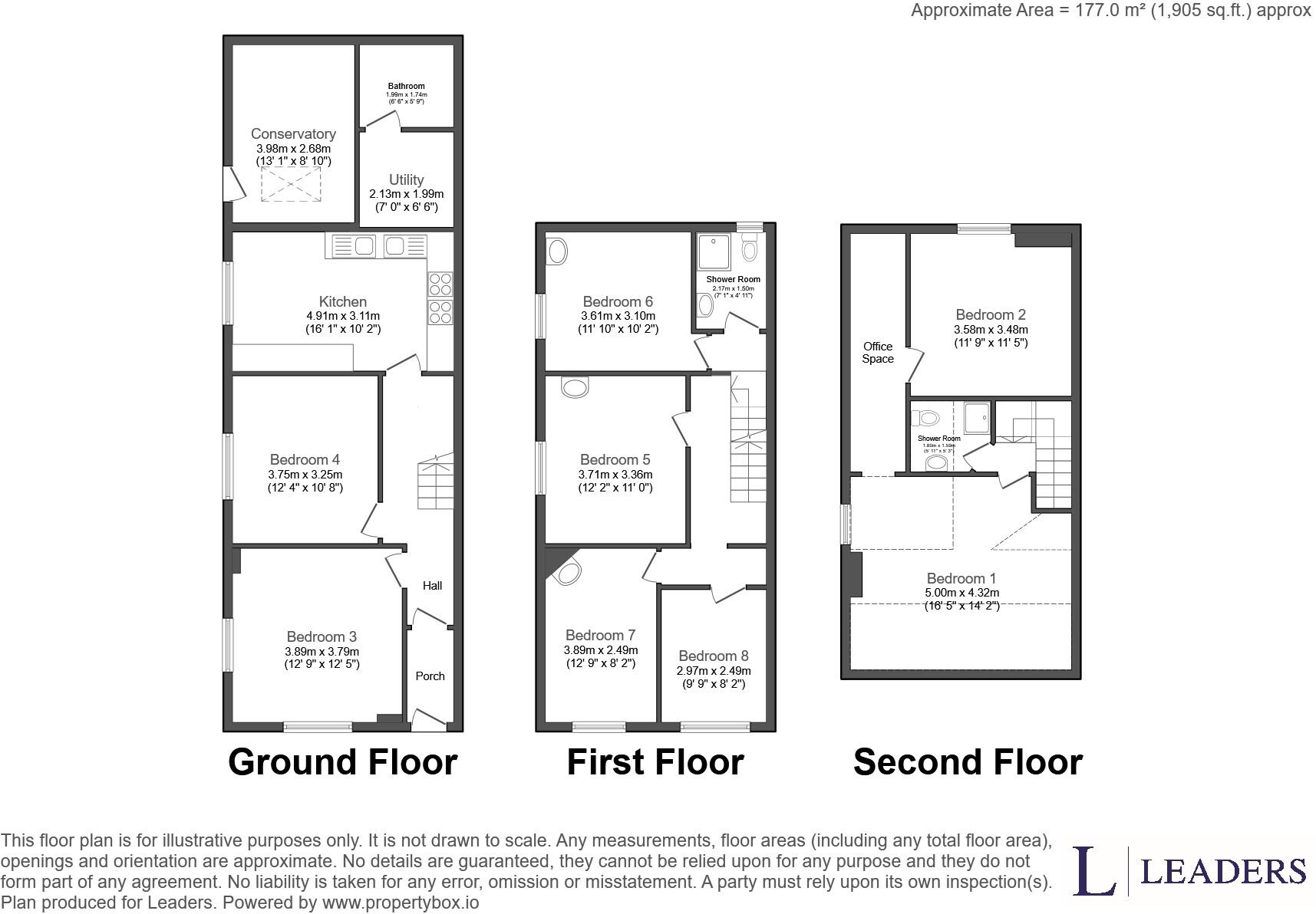 West Street, Hoole, Chester, CH2 floorplan