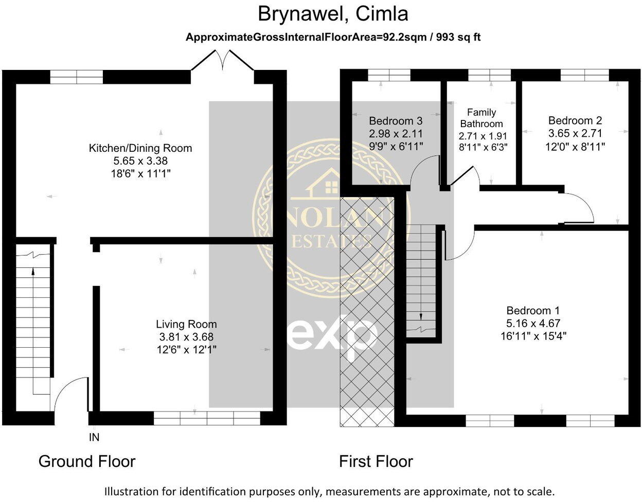 Brynawel, Cimla, Neath, Neath Port Talbot, SA11 1JQ floorplan