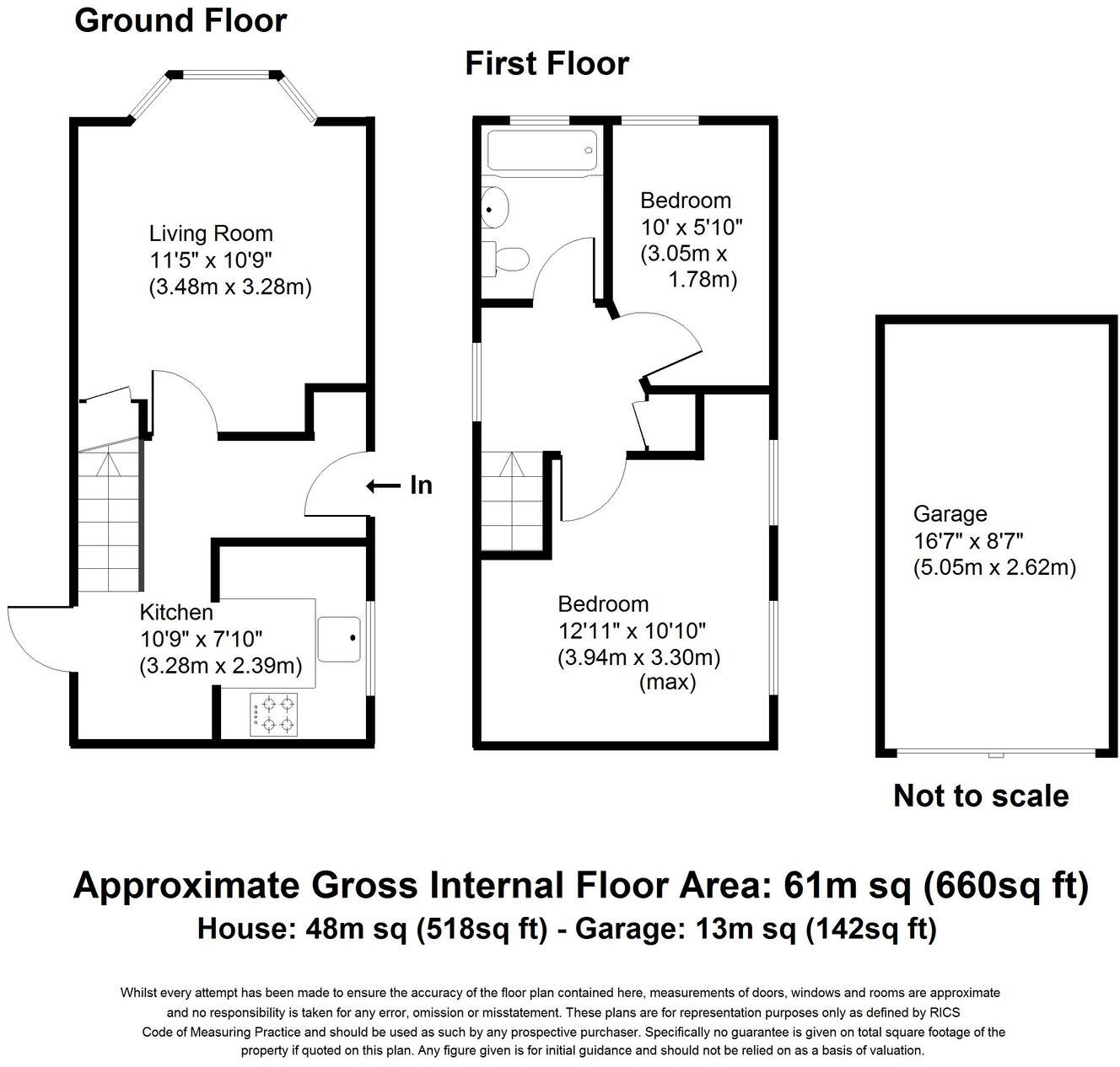 Claremont Avenue, Hersham, Walton-on-Thames, KT12 floorplan