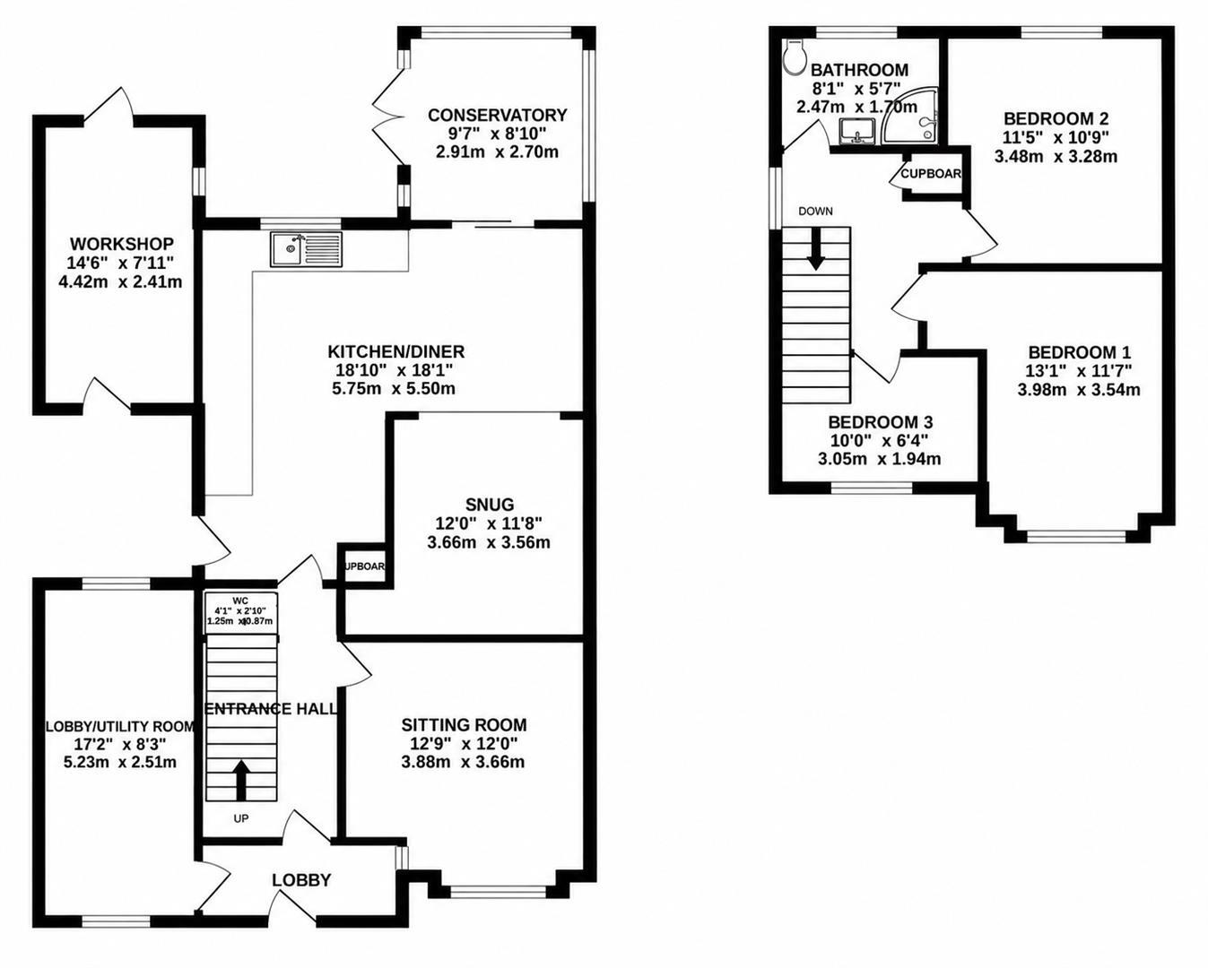 Lynhurst Avenue, Sticklepath, Barnstaple floorplan