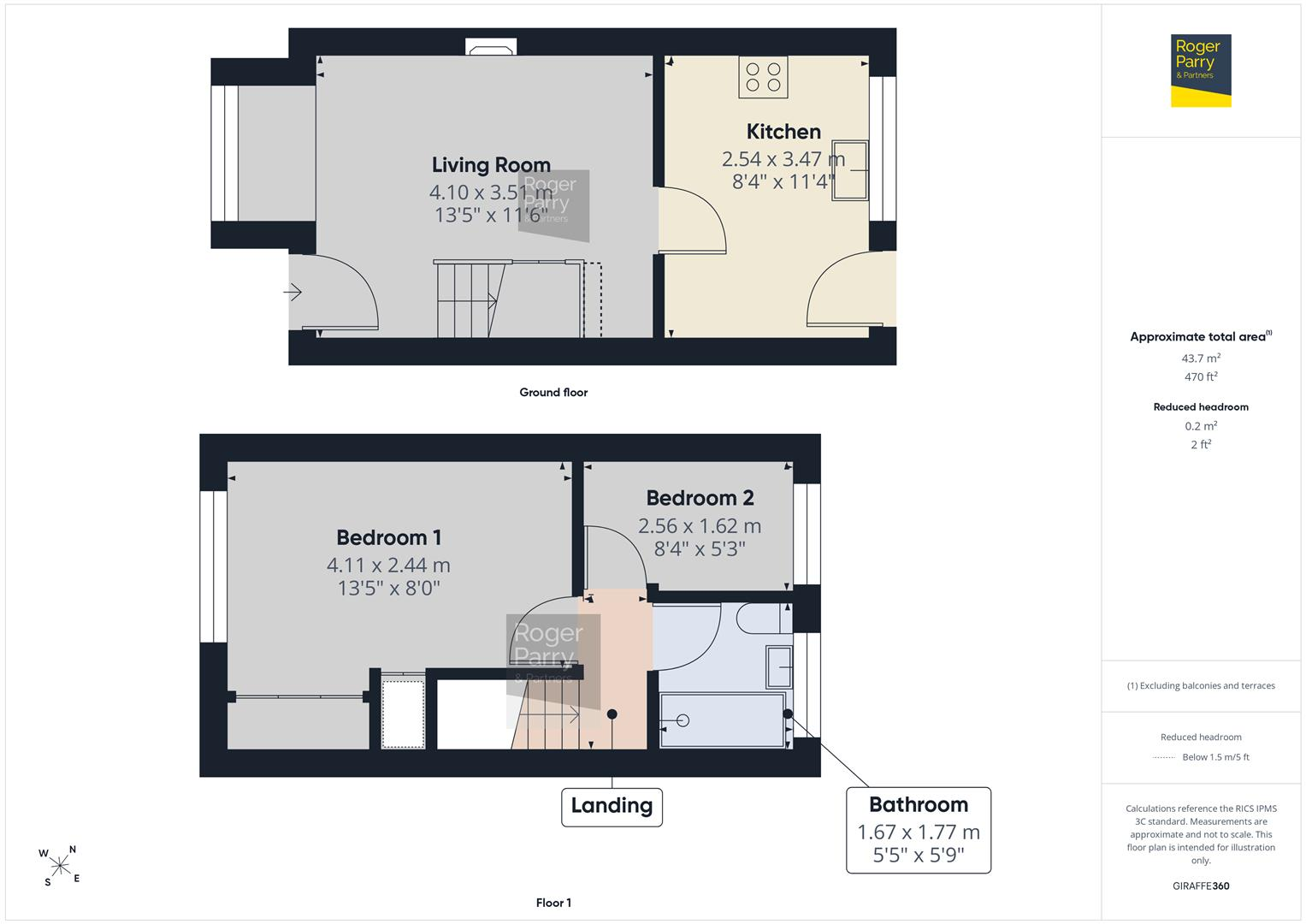 3 Beatrice Cottages, Albert Road, Oswestry floorplan