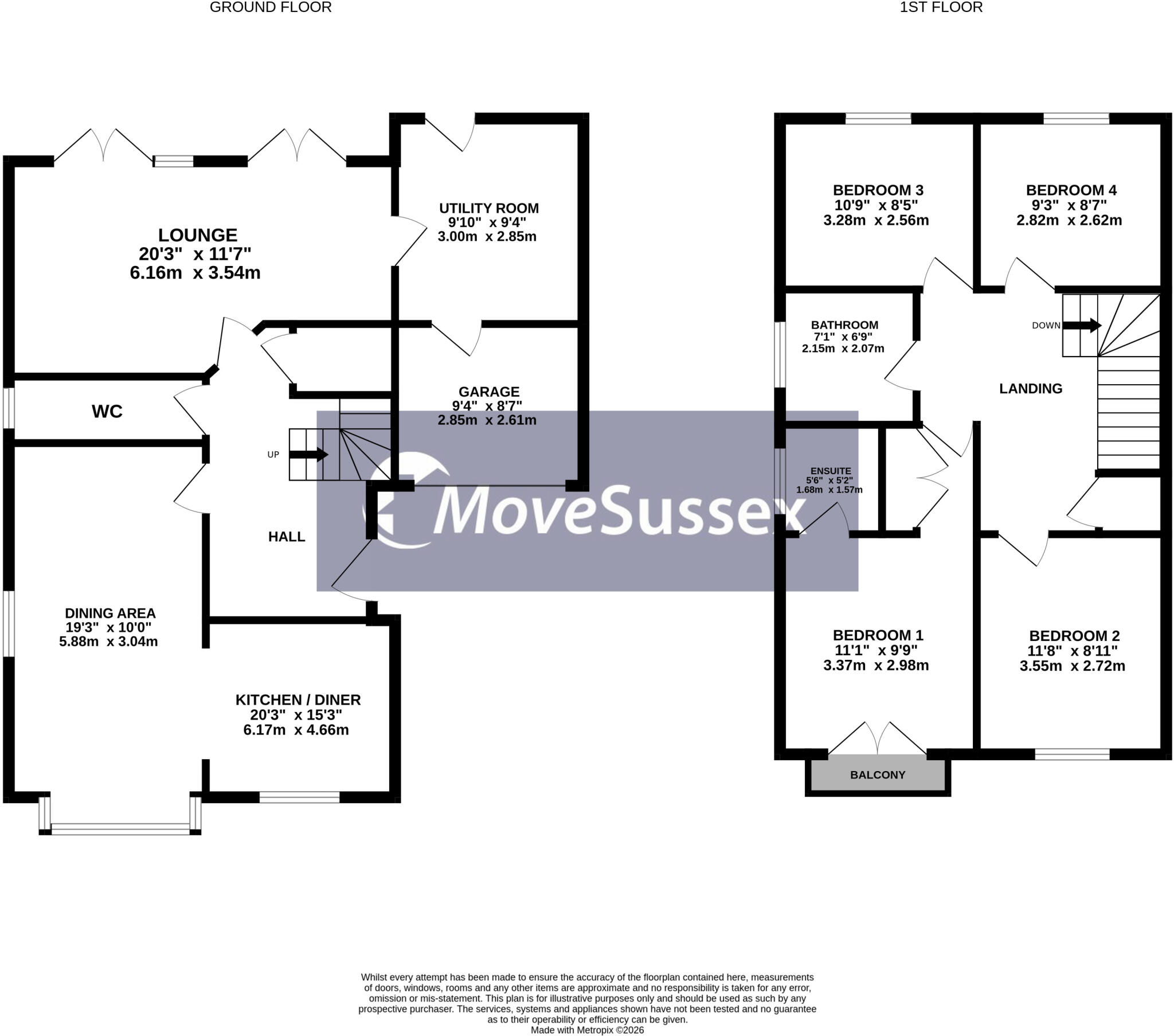 Buttercup Drive, Polegate, East Sussex floorplan