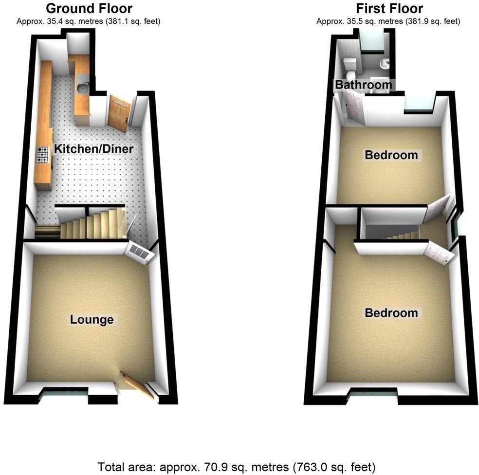 Victoria Street, Fleckney, Leicester floorplan