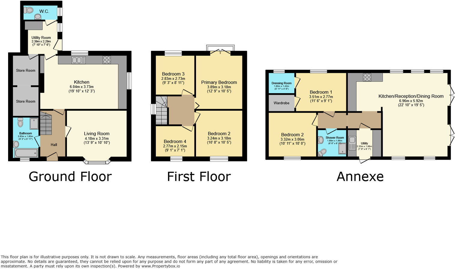 Broadlay, Ferryside, SA17 5UB floorplan
