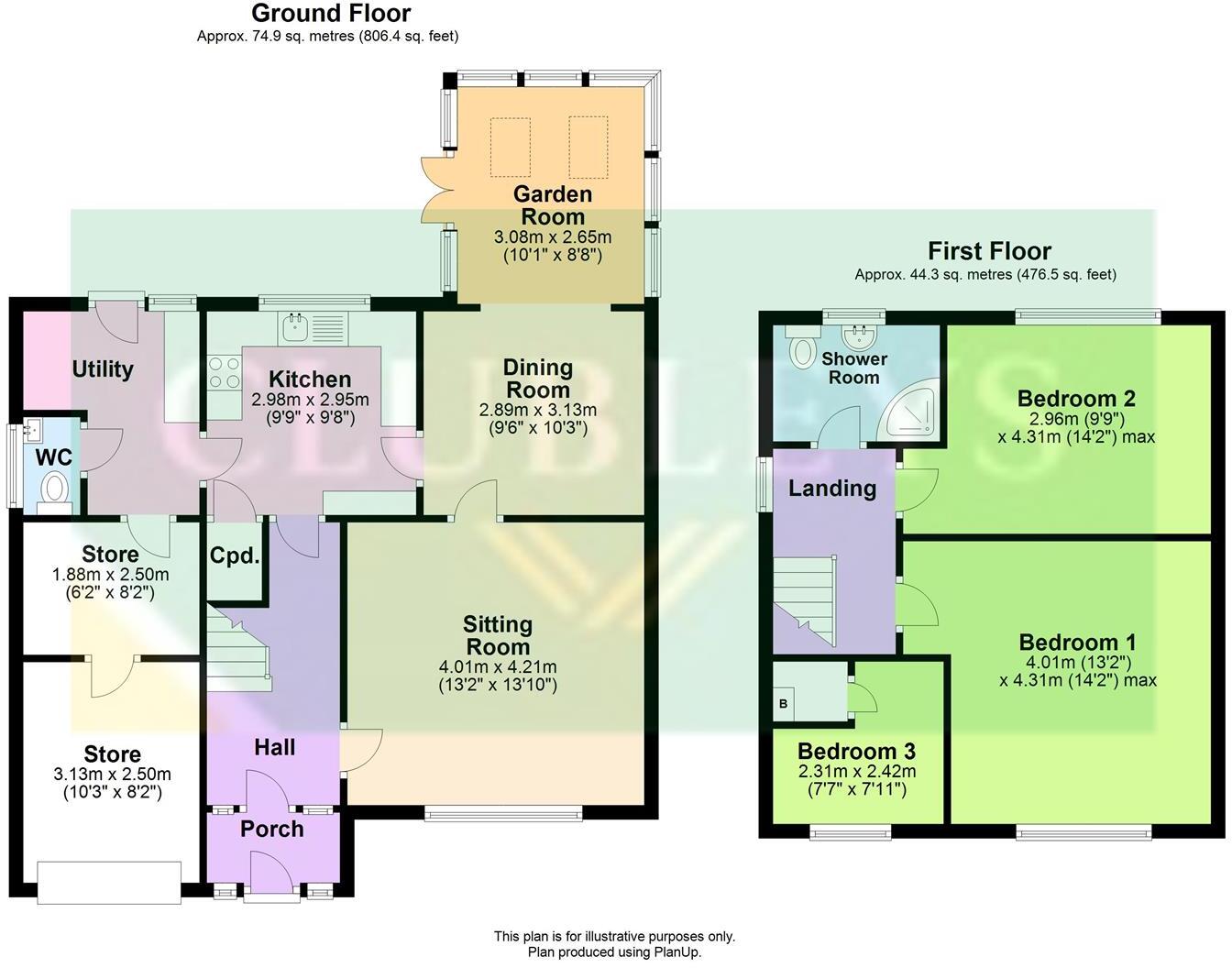 Hill Rise Drive, Market Weighton, York floorplan