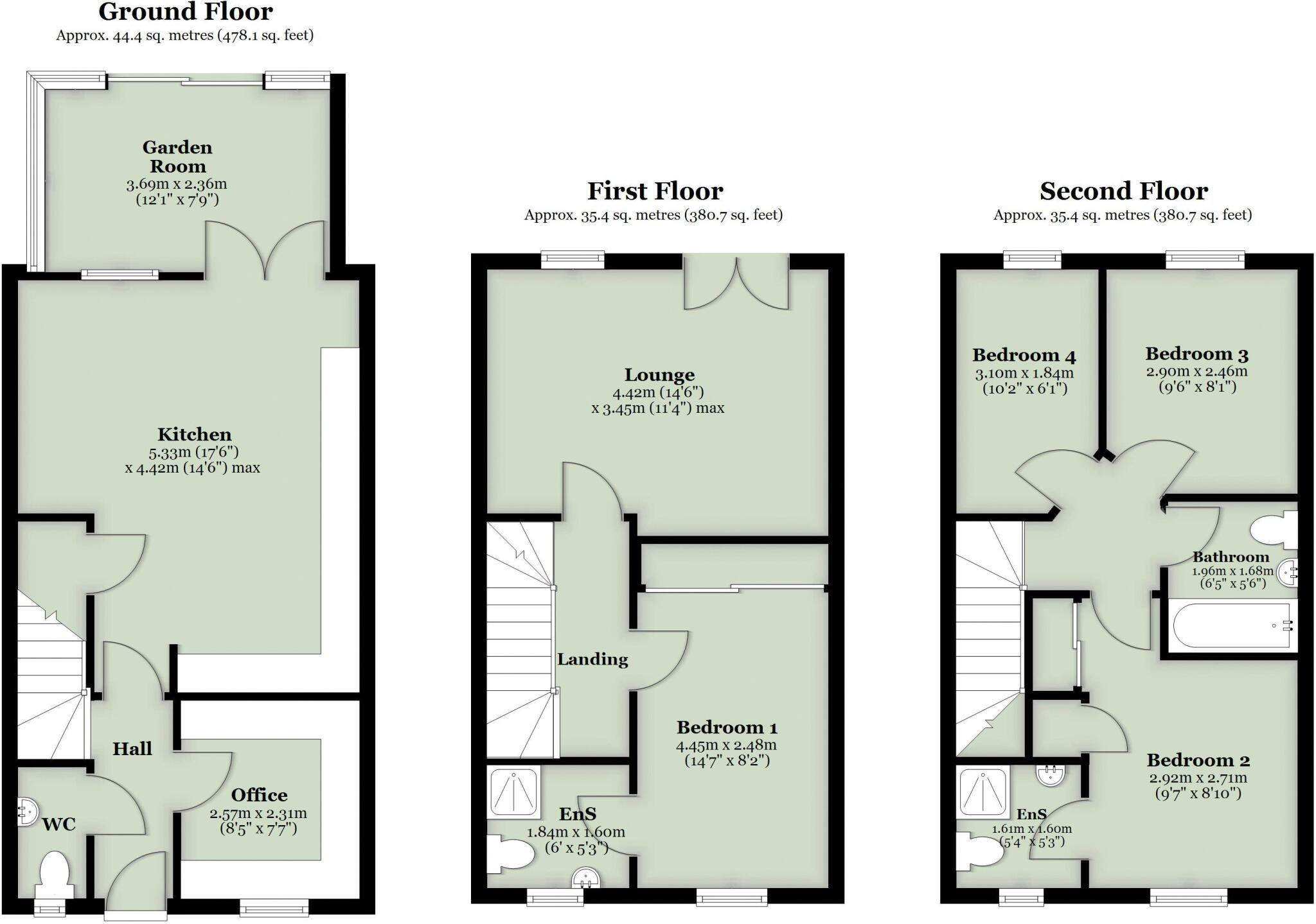 Plover Road, Lindley floorplan