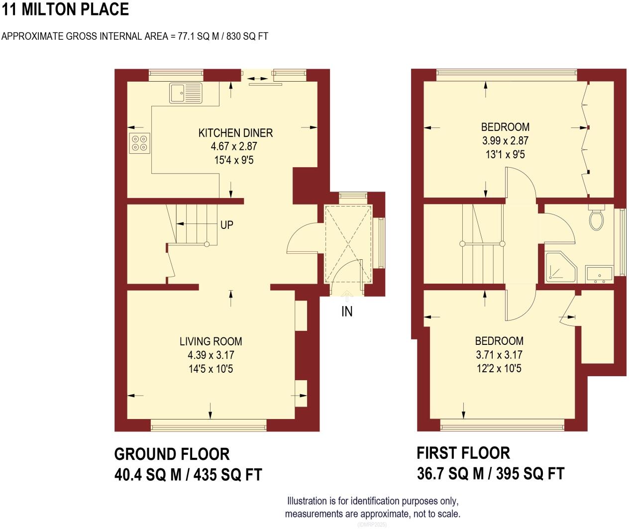Milton Place, Netherthorpe, Staveley, Chesterfield, S43 floorplan