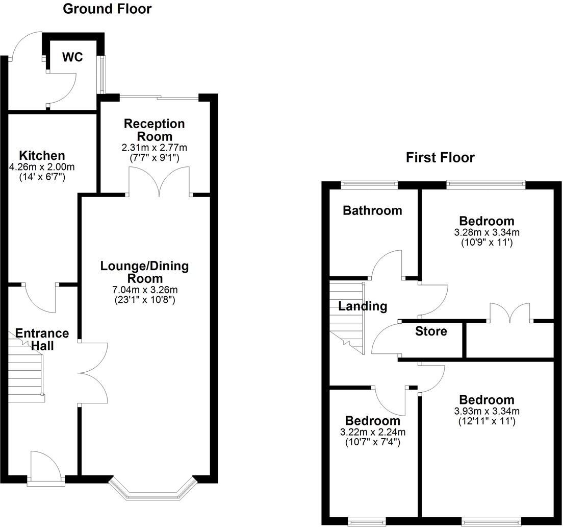 Readers Court, Great Baddow, Chelmsford floorplan
