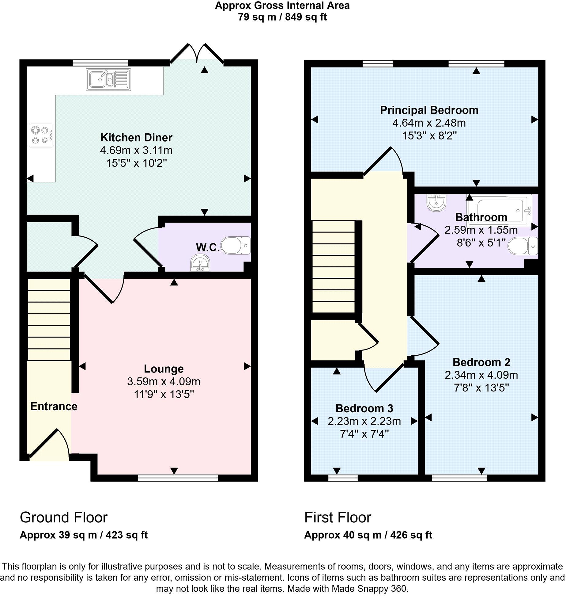 Bugle Way, Bodmin, Cornwall, PL31 floorplan