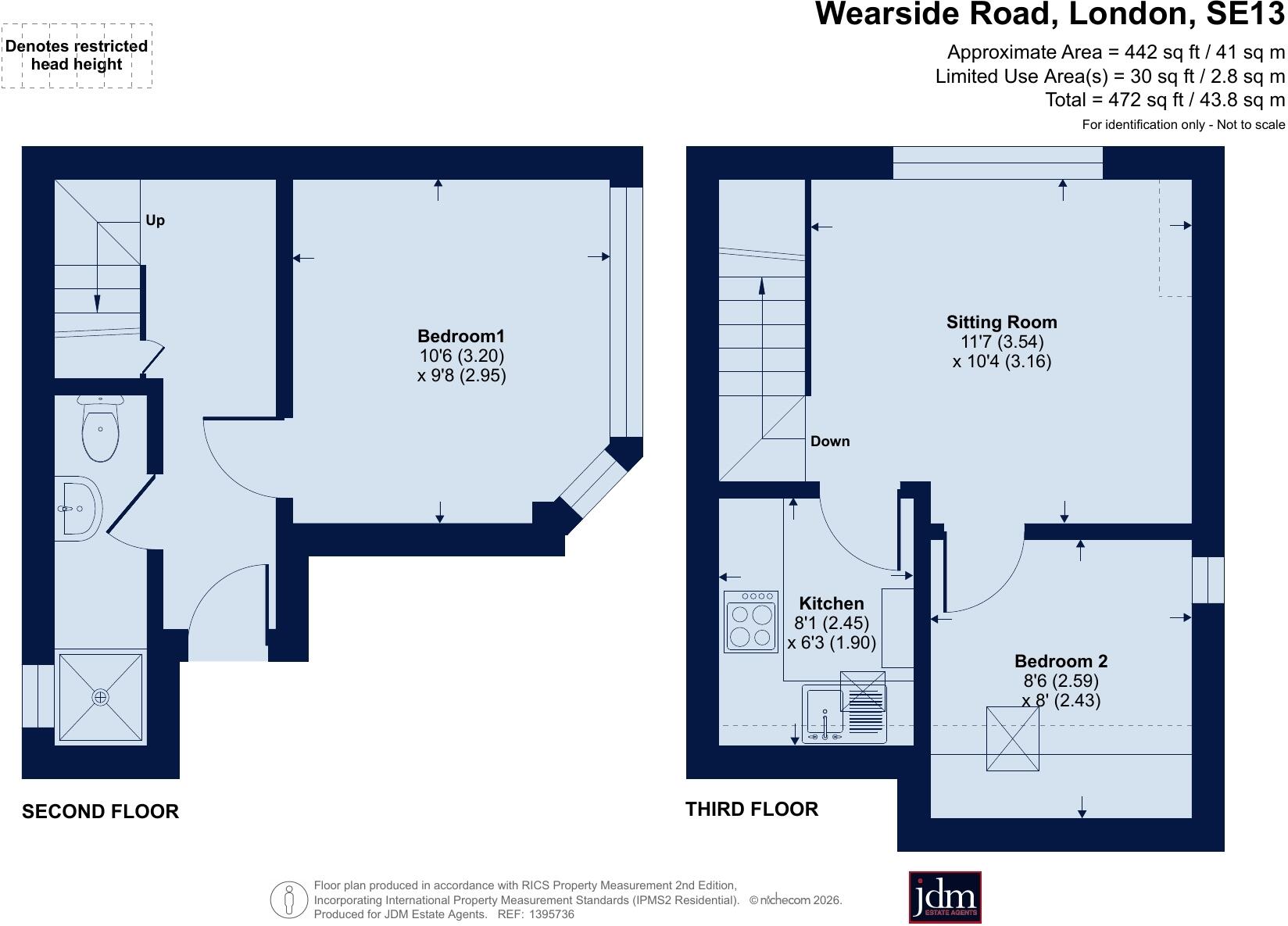 Wearside Road, London, SE13 floorplan