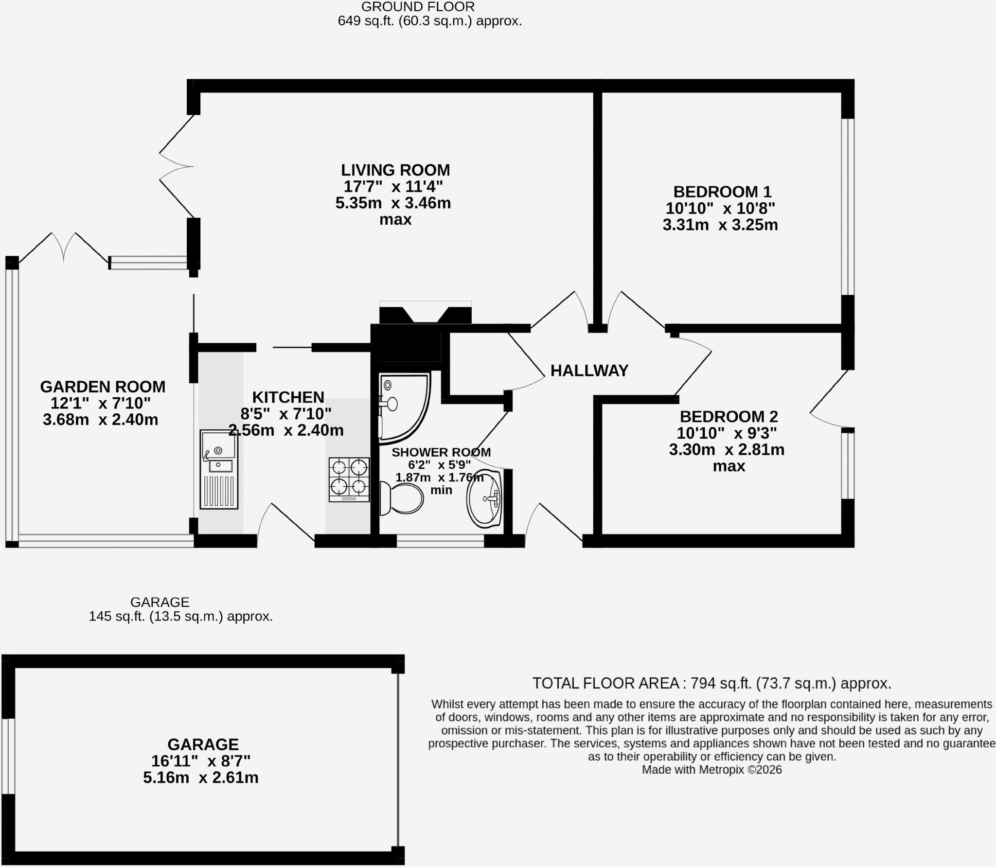 Pine Avenue, Exeter floorplan