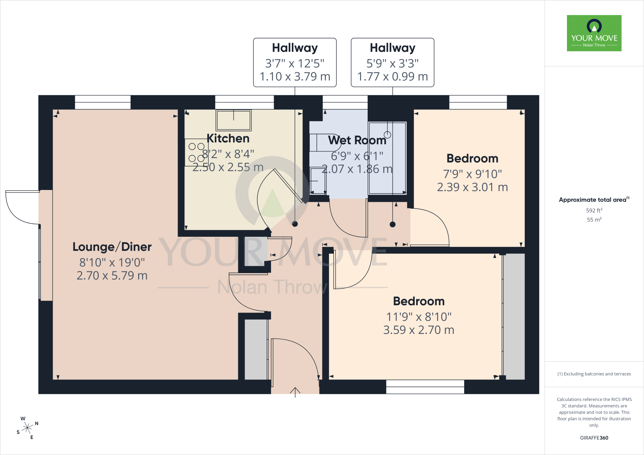 Pond Farm Close, Duston, Northampton, Northamptonshire, NN5 floorplan