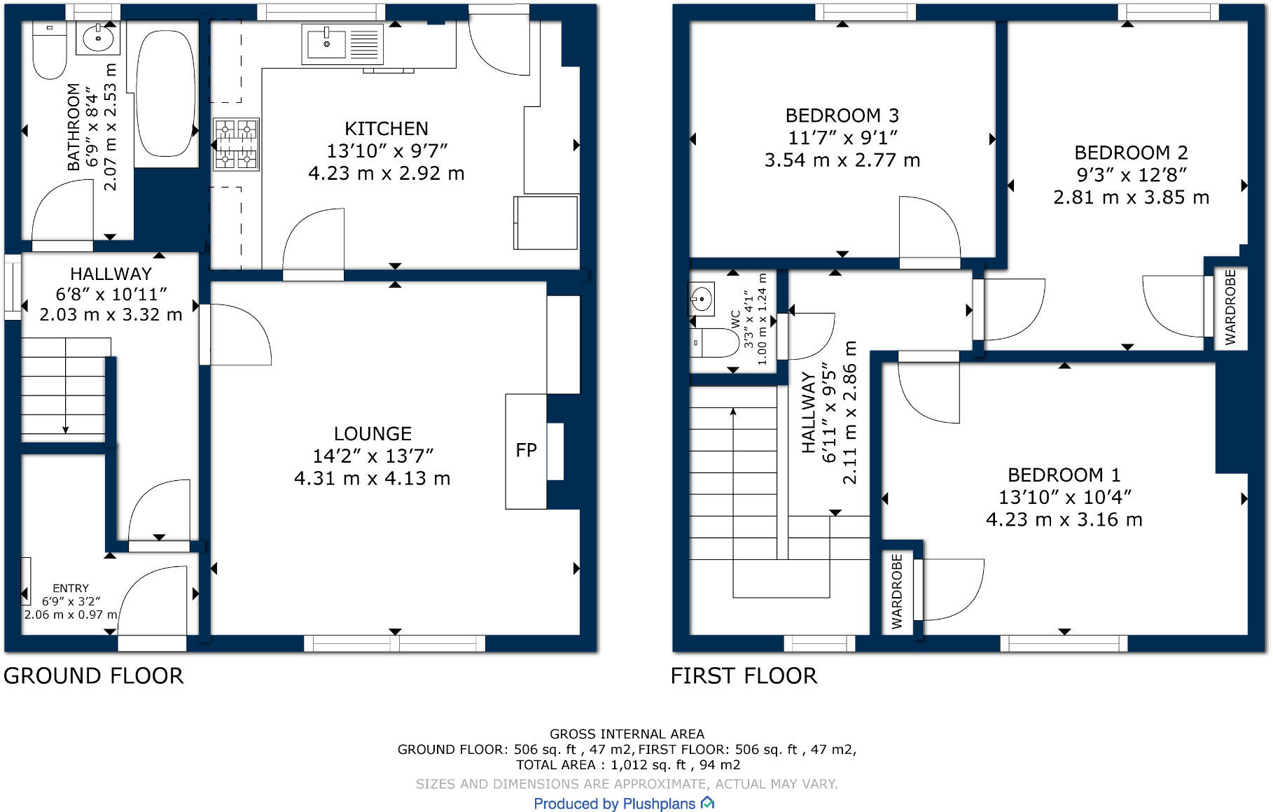 Muir Drive, Troon, South Ayrshire, KA10 6SL floorplan