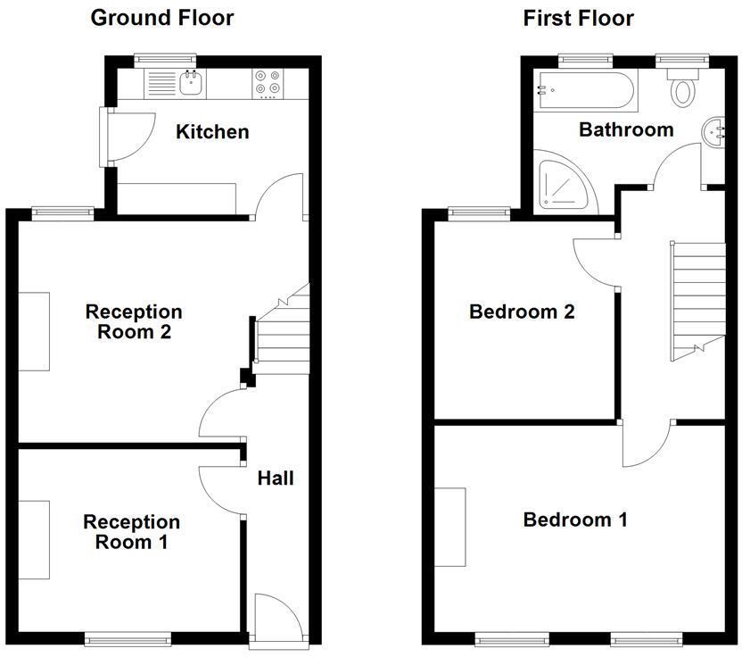 Halstead Avenue, Salford floorplan