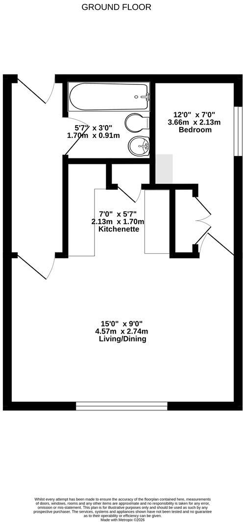 CHURCH ROAD, BOOKHAM, KT23 floorplan