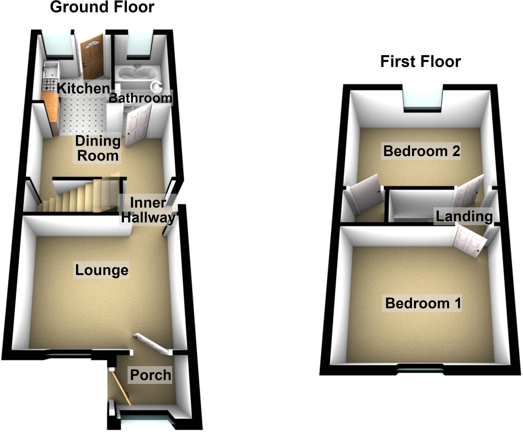 Nelson Street, Heanor, DE75 floorplan