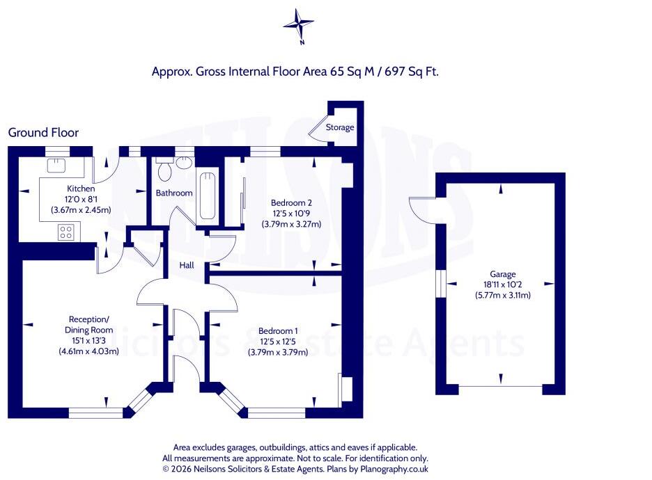 15 Galadale Crescent, Newtongrange EH22 4RR floorplan