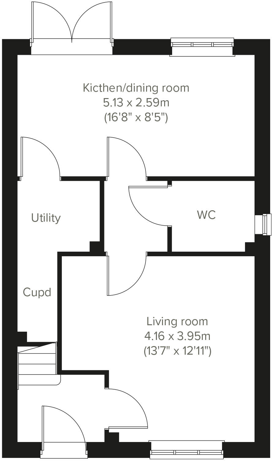 Keymer Road, 
Burgess Hill, 
RH15 0XT floorplan
