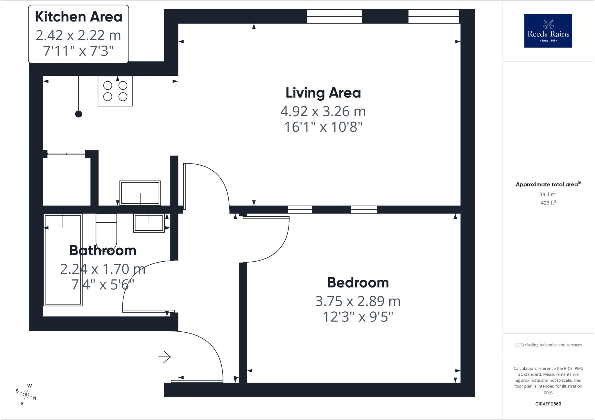 Market Street, Wakefield, West Yorkshire, WF1 floorplan