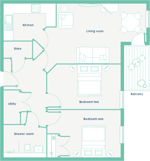School Brow, Romiley, Stockport, SK6 floorplan