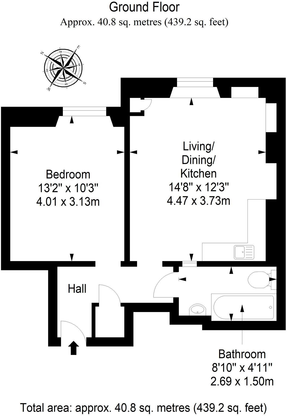 Balfour Street, Pilrig, Edinburgh, EH6 floorplan