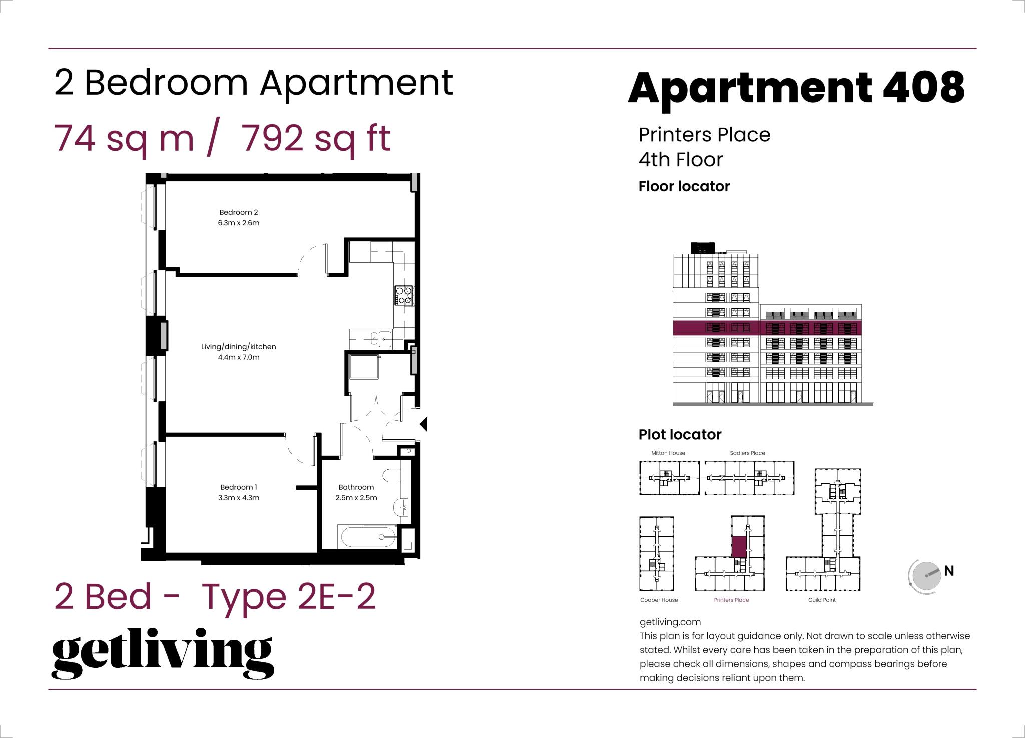 Sherlock Quarter floorplan