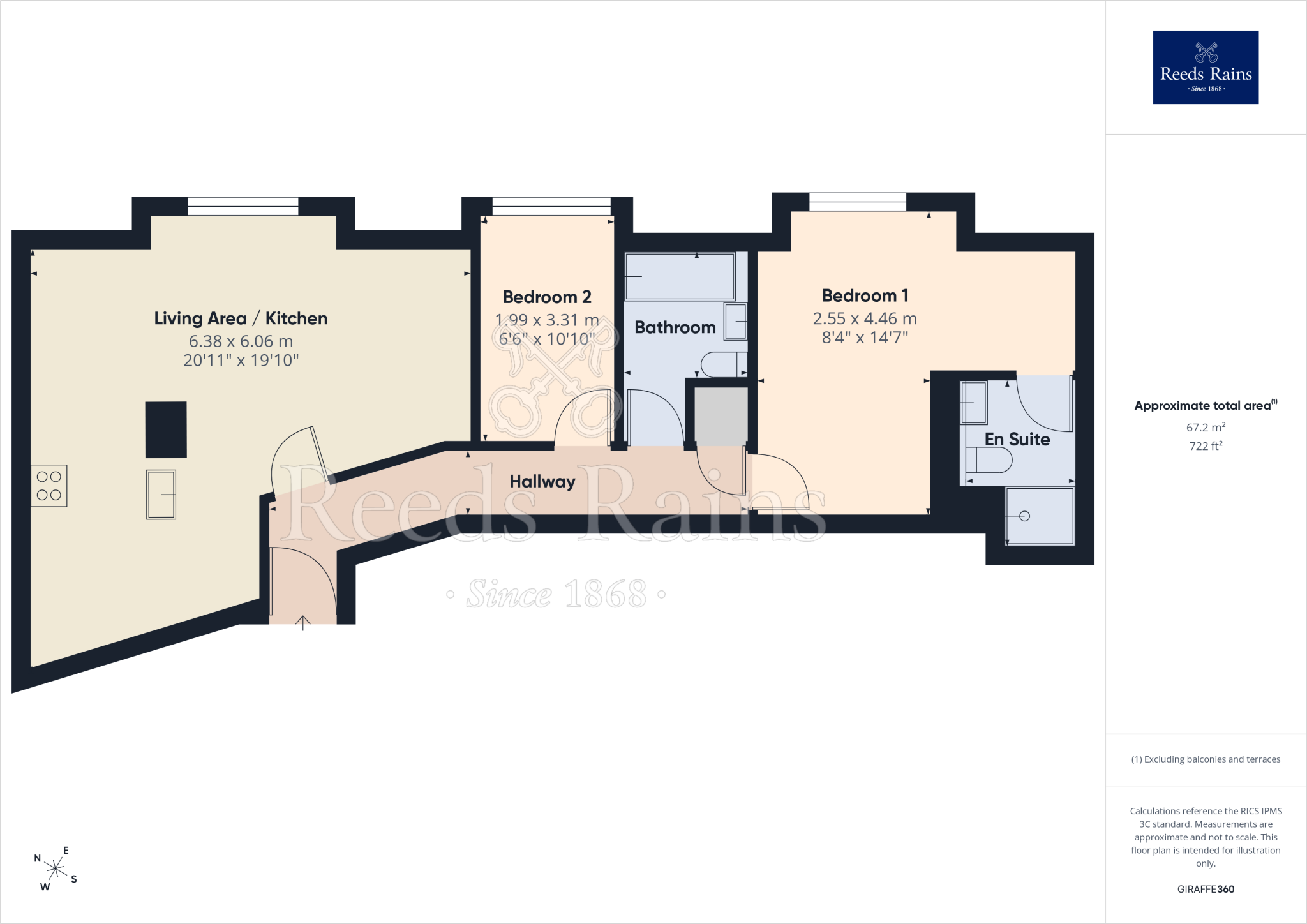 Princess Street, Manchester, M1 floorplan