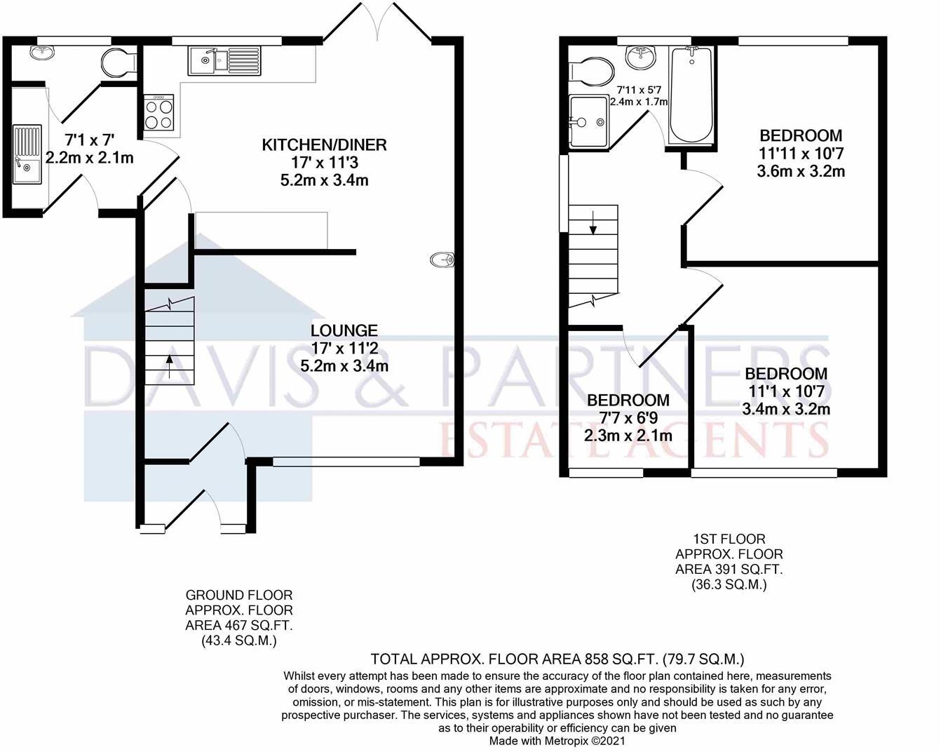 Salisbury Close, Desford floorplan