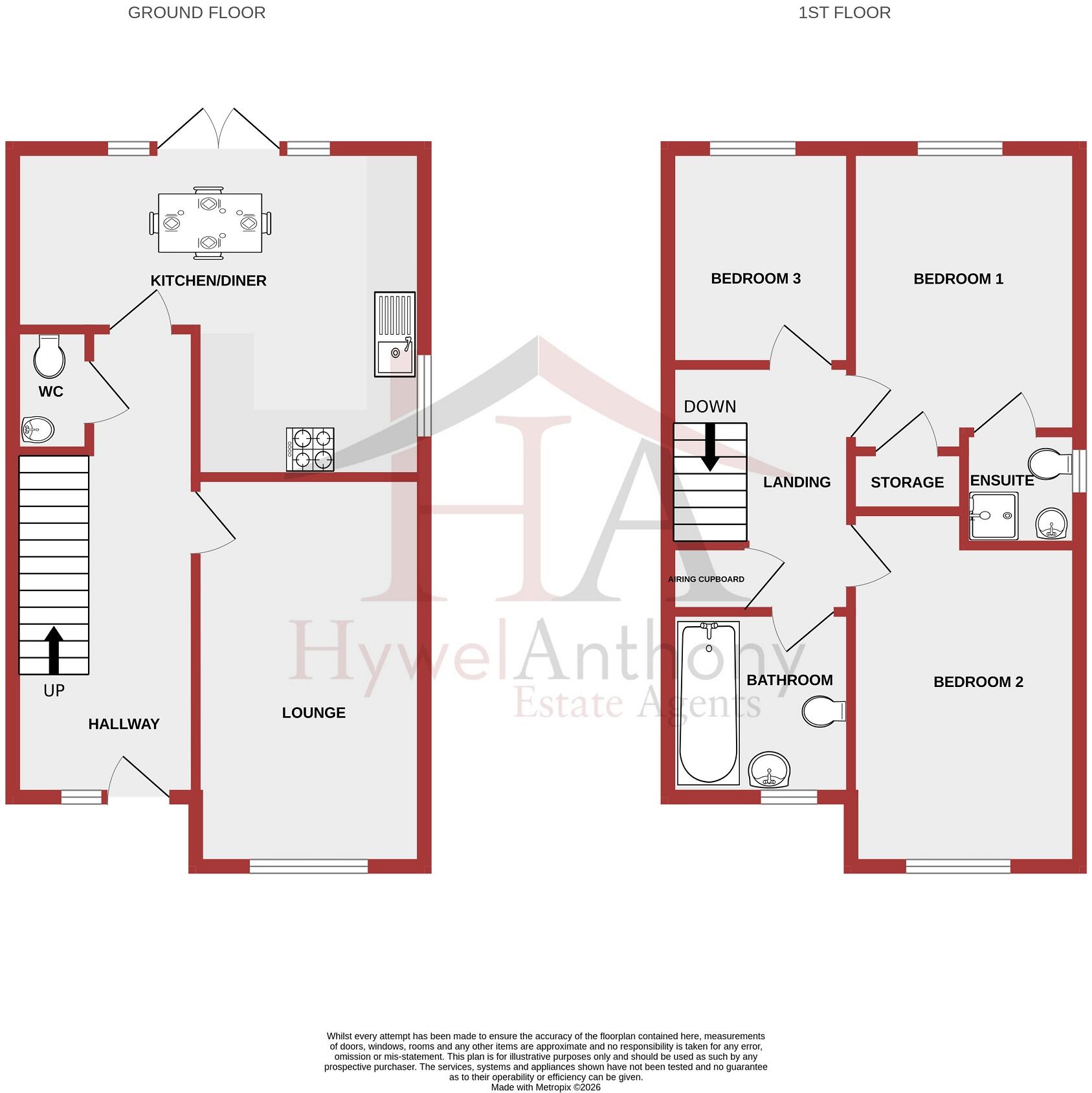 77, Highfields , Tonyrefail. CF39 8GB floorplan