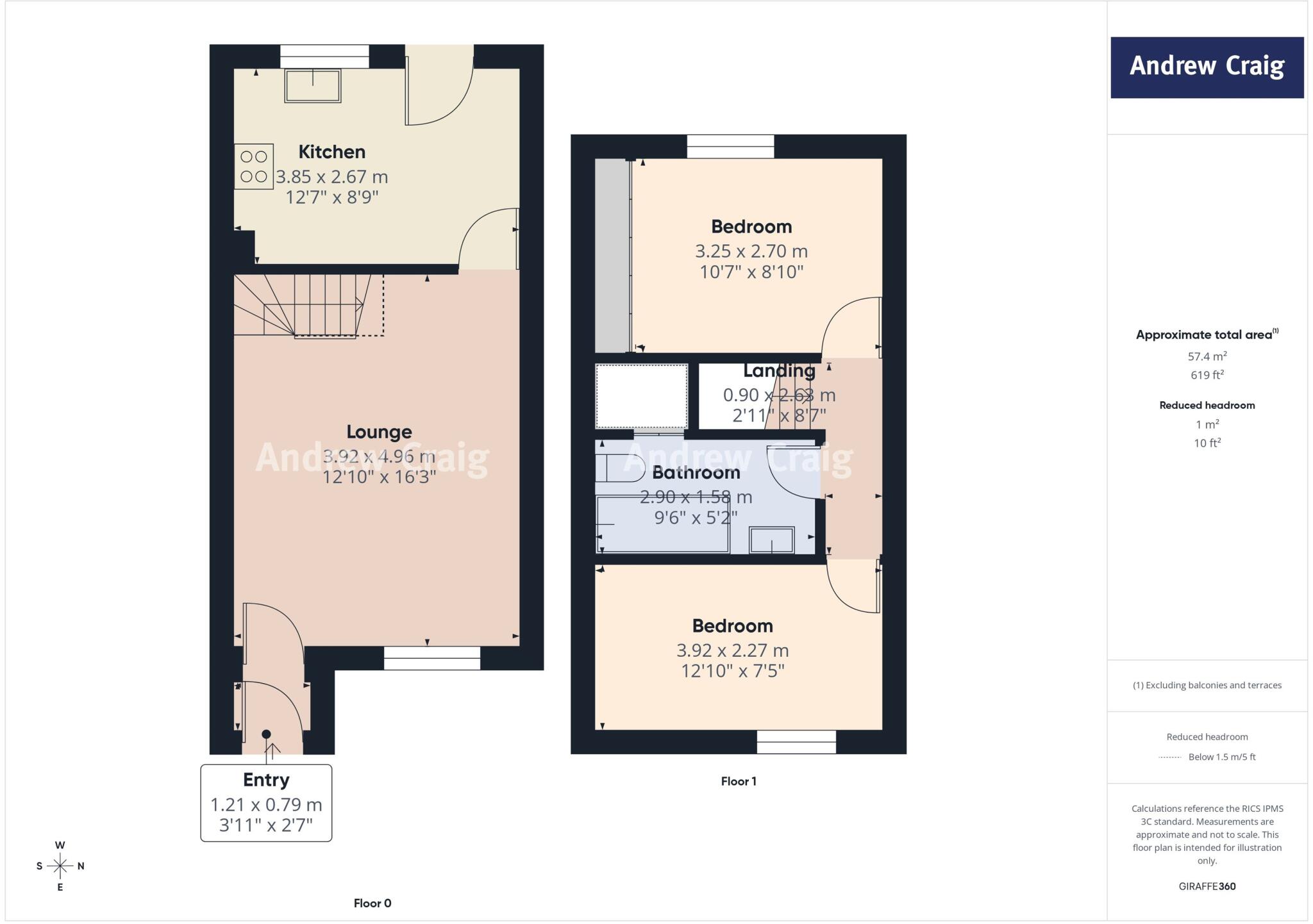 School Close, Windy Nook floorplan