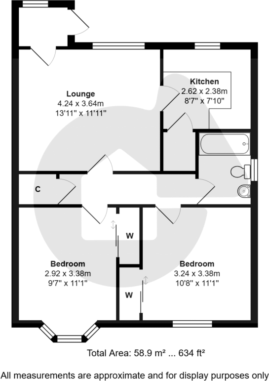 3 Locheil Place, Balloch, G83 8PR floorplan