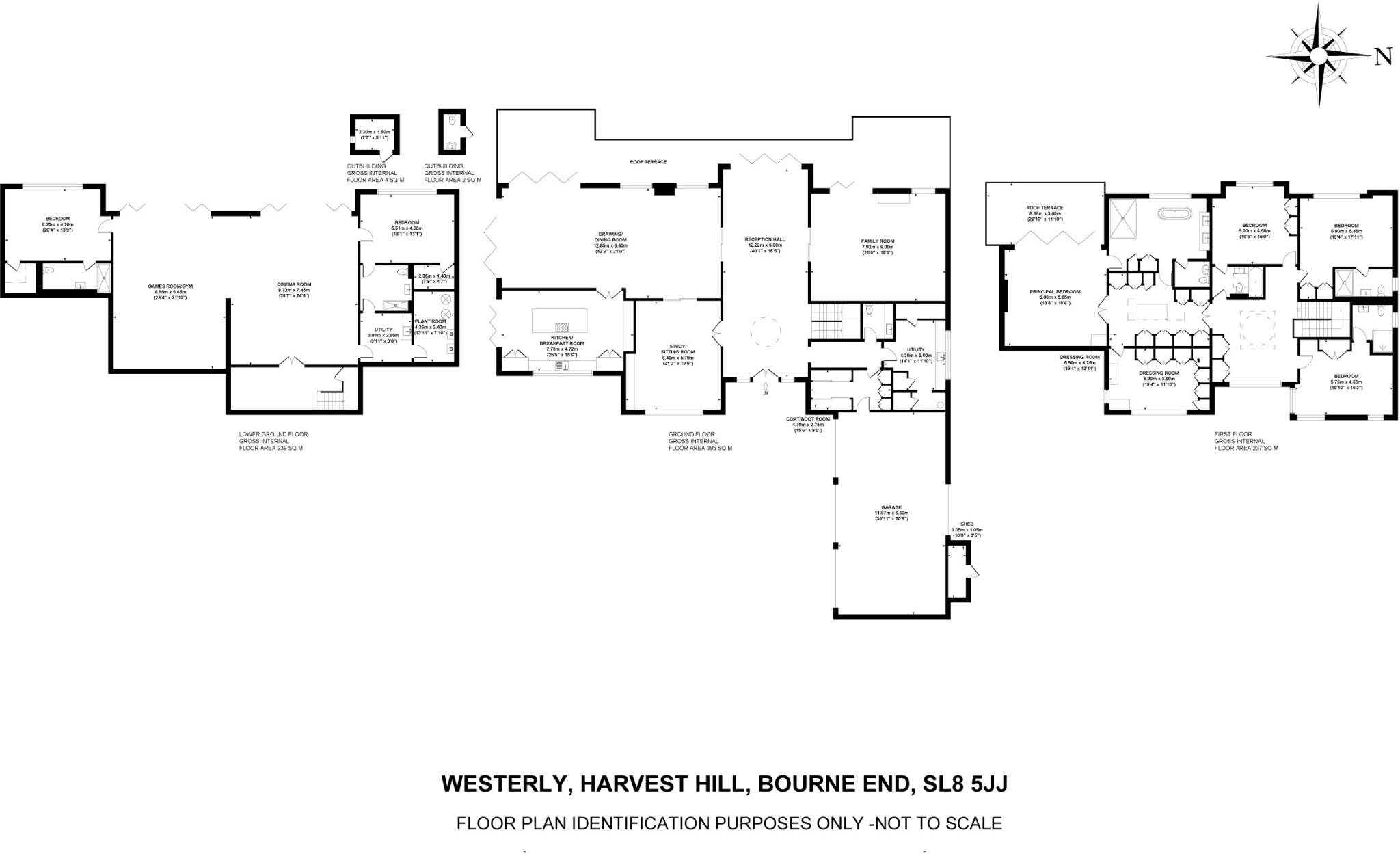 Harvest Hill, Bourne End, SL8 floorplan
