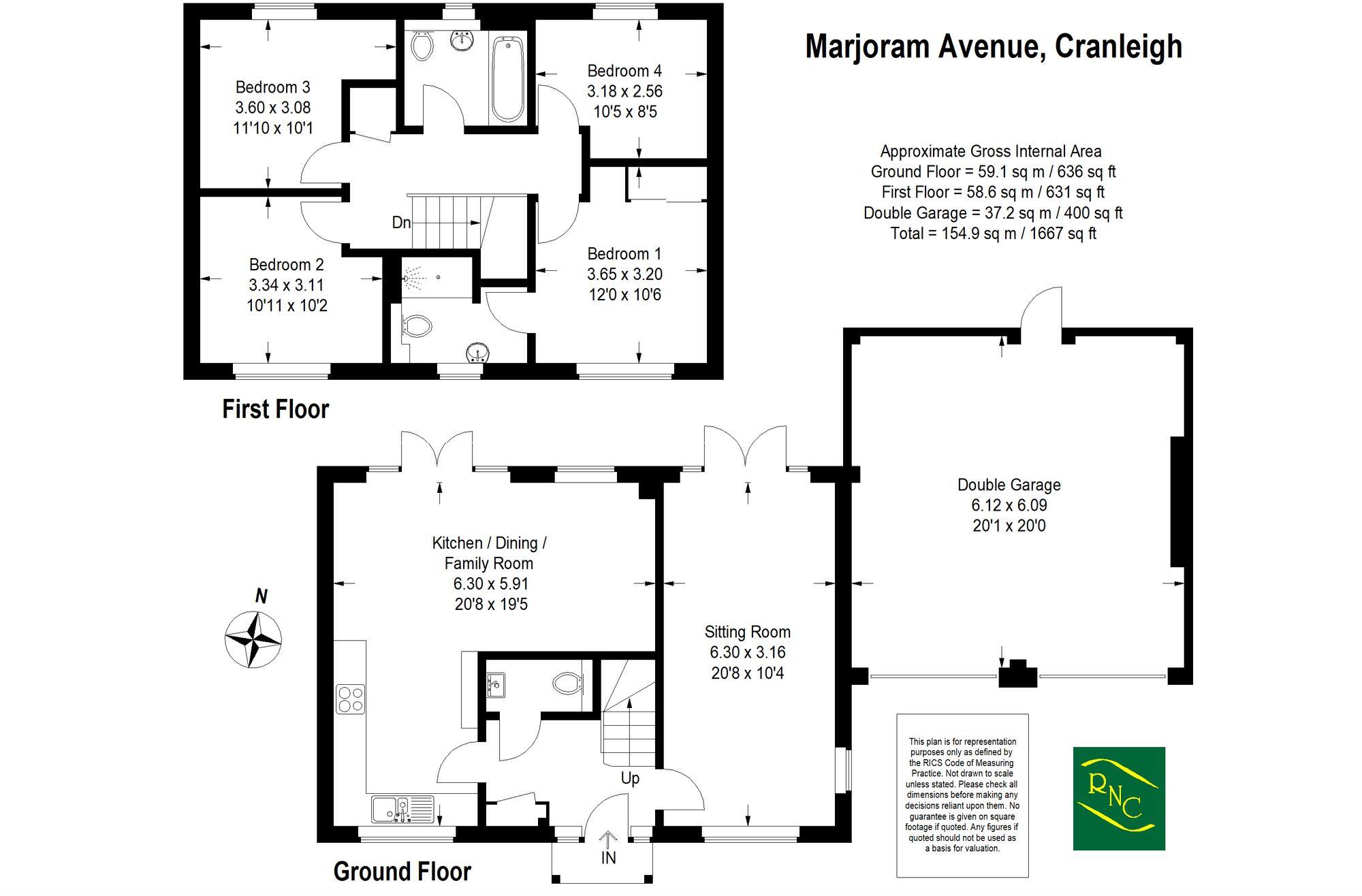 Marjoram Avenue, Cranleigh, GU6 floorplan