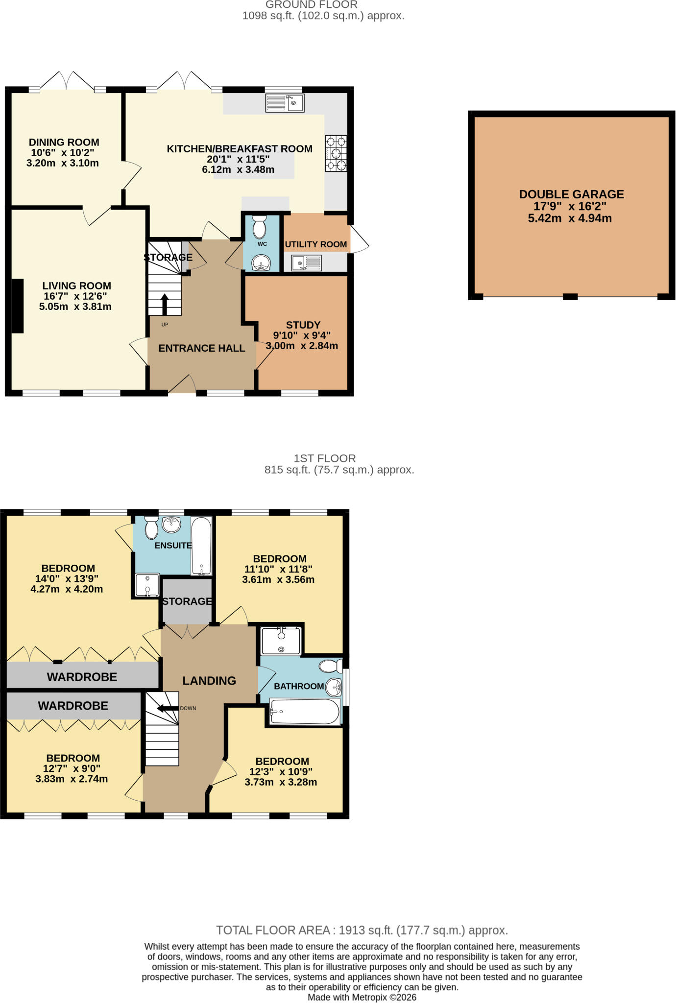 Portland Place, Westbury floorplan