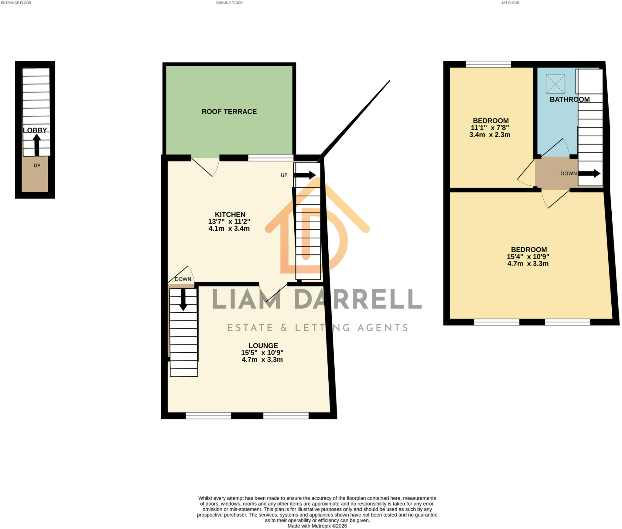 James Street, Scarborough, North Yorkshire floorplan