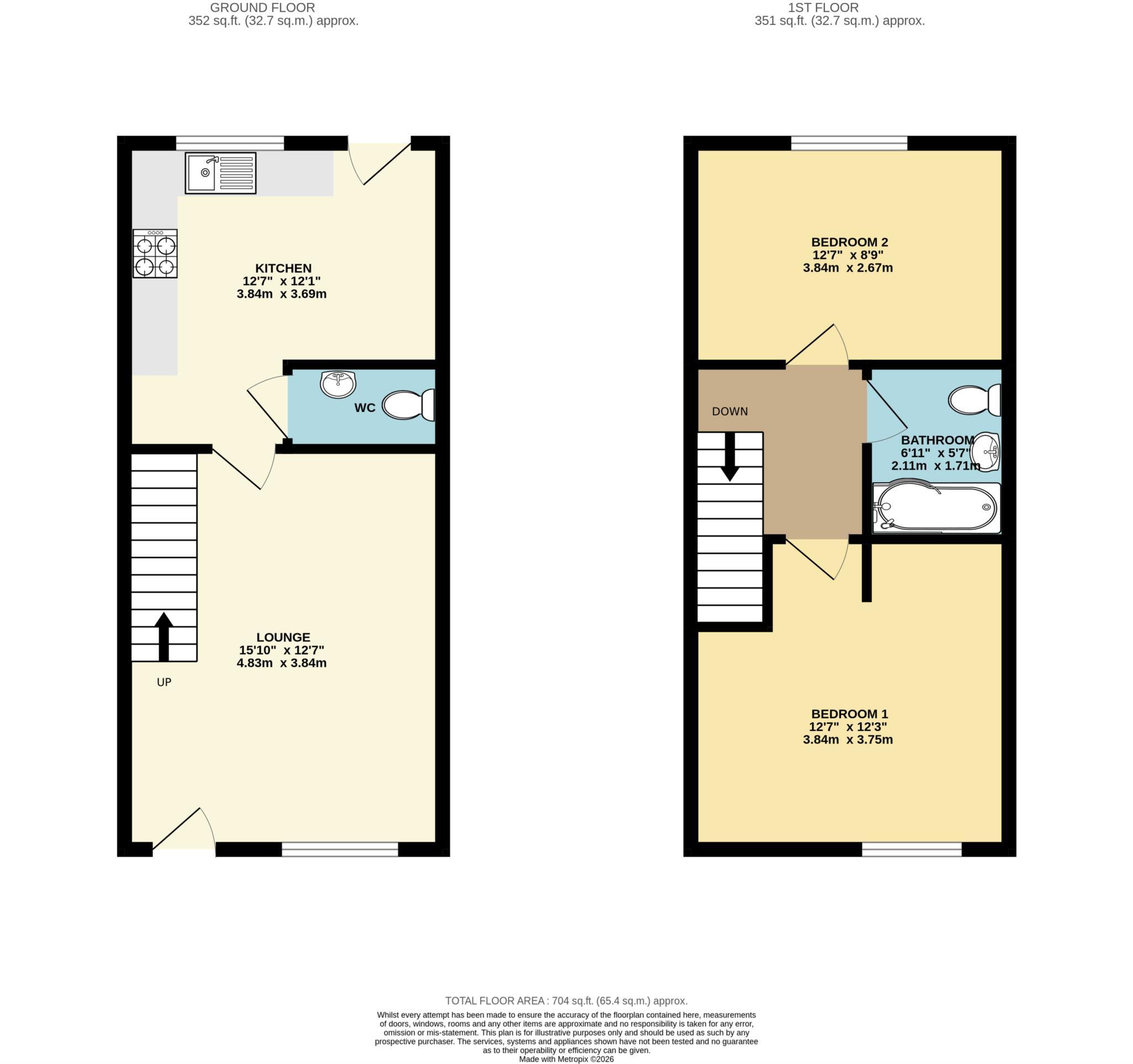 Cottesmore Road, Cleethorpes floorplan