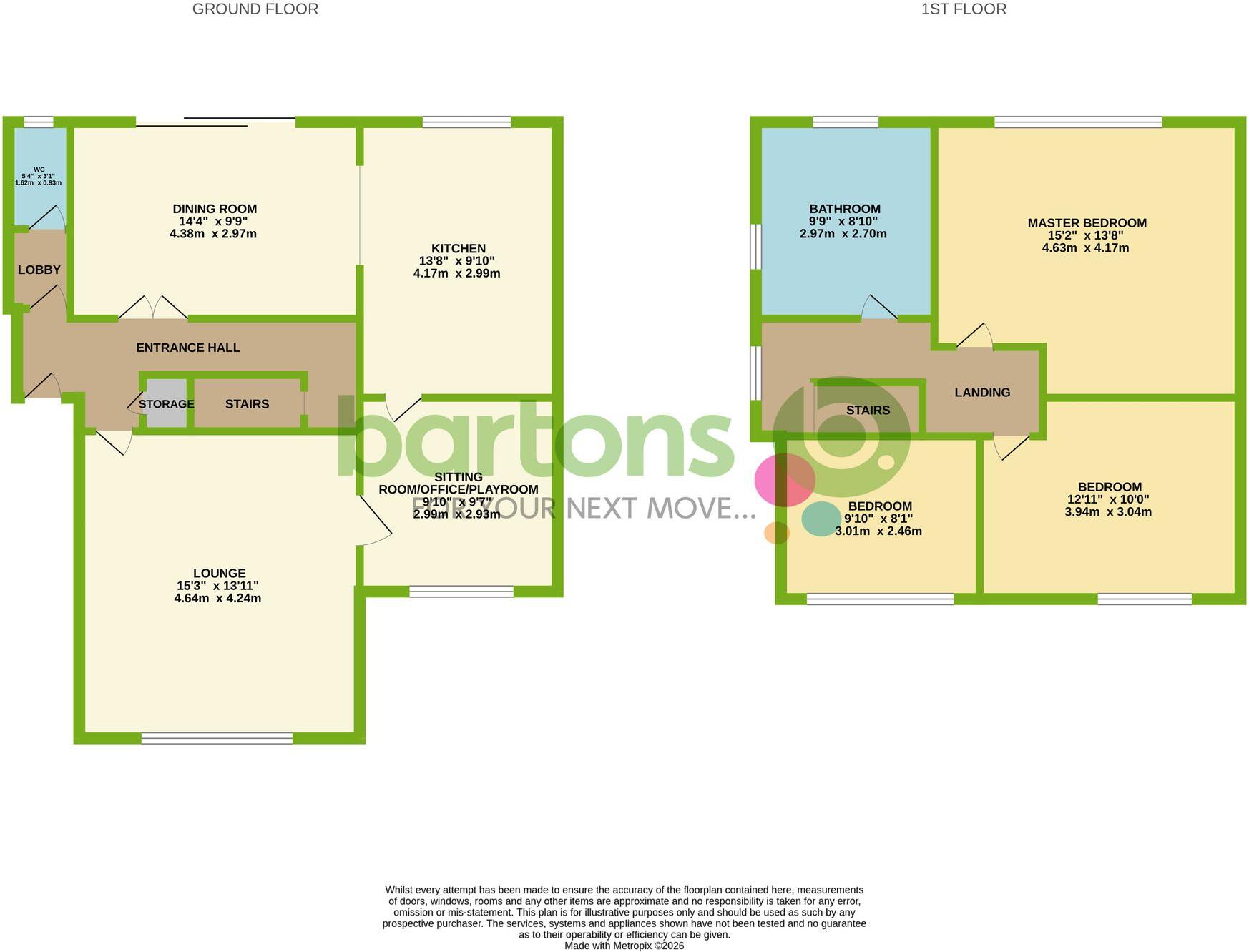 Shoreham Avenue, Moorgate, S60 floorplan