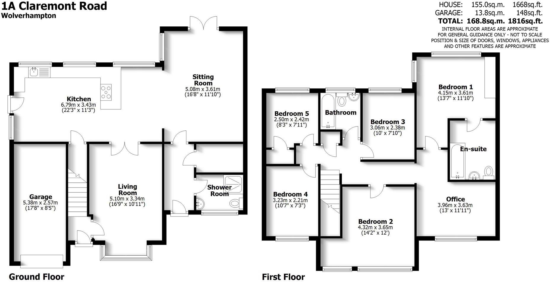 Claremont Road, Wolverhampton floorplan
