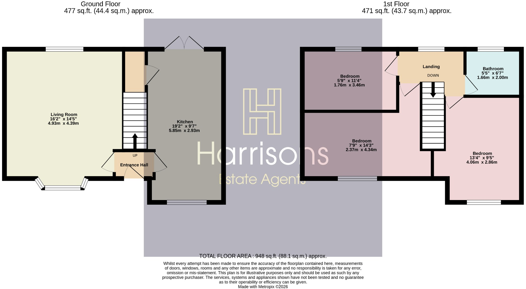 Prestwich Street, Manchester, M46 floorplan