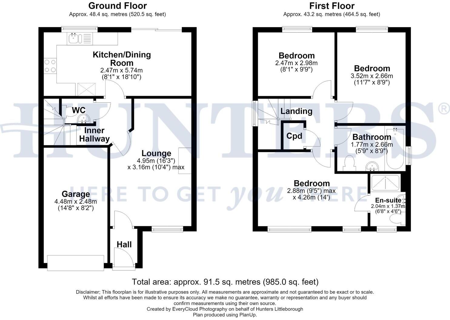Oakley Way, Wardle, OL12 9DY floorplan