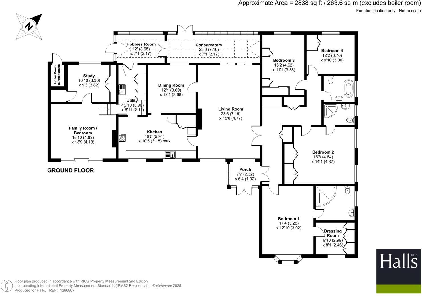 Red Bull, Market Drayton. floorplan