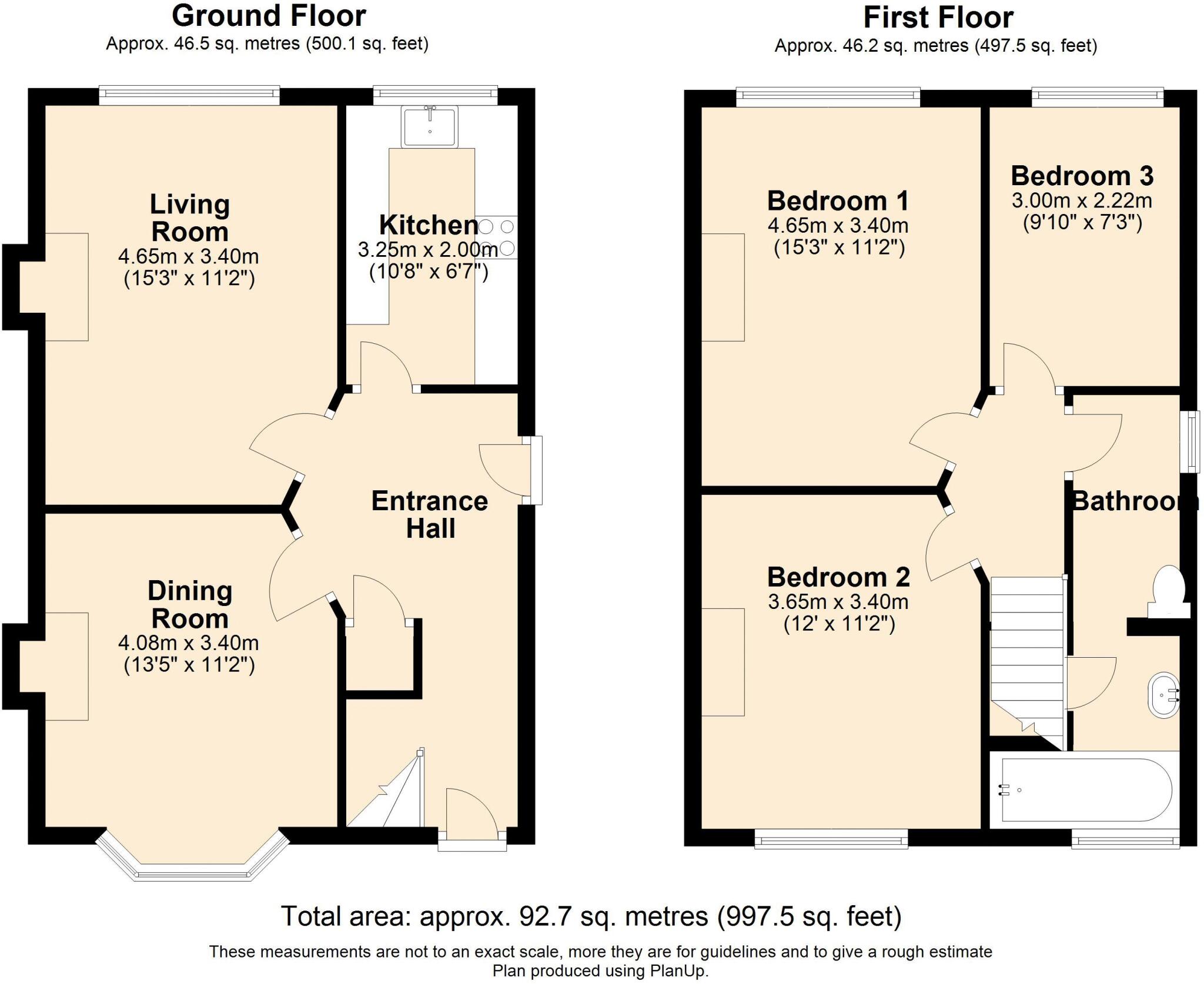 Character Property - 3 Double Bedrooms floorplan