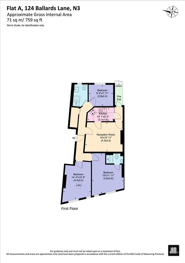 Ballards Lane, Finchley, N3 floorplan