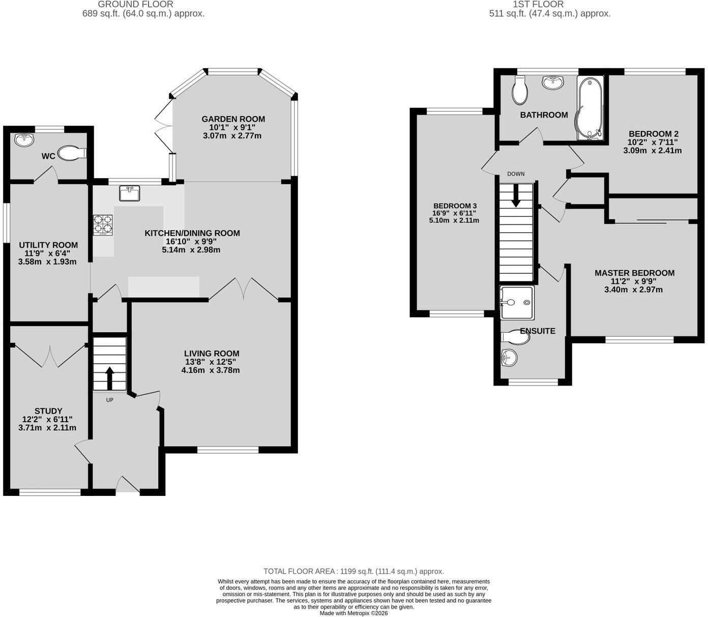 Dunlin Court, Banbury, OX16 9YY floorplan