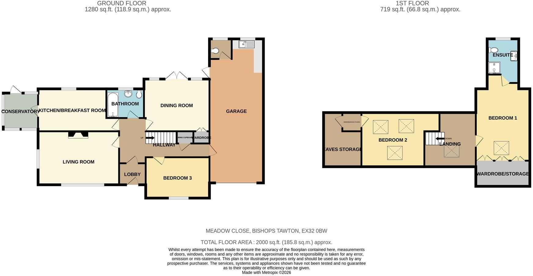 Sentry Lane, Bishops Tawton floorplan