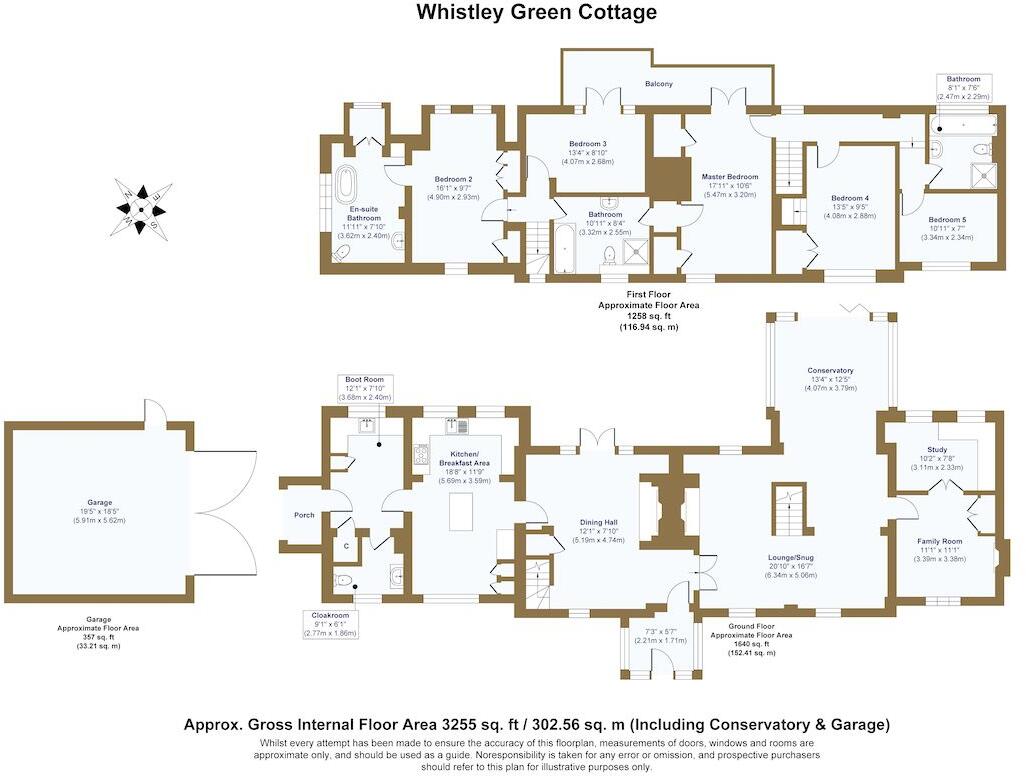 Whistley Green, Hurst floorplan