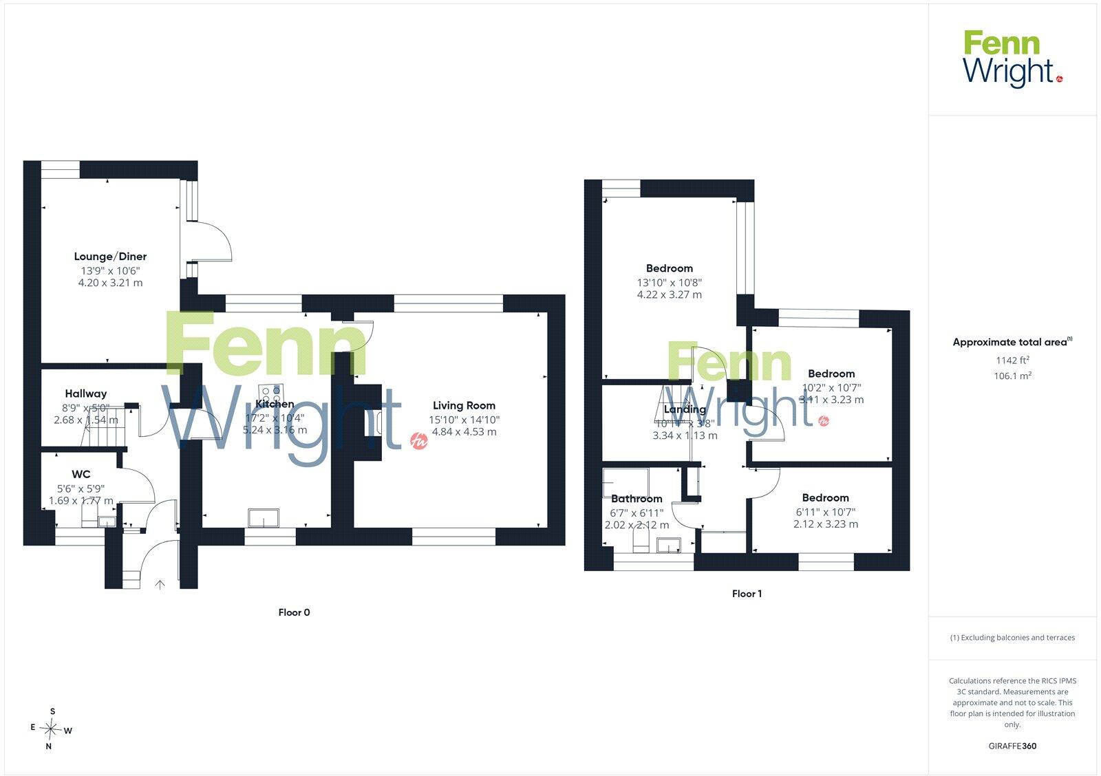 Bakers Mead, Great Waltham, Chelmsford, Essex, CM3 floorplan